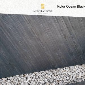 Fornir Kamienny Ocean Black